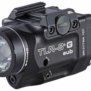 Streamlight 69431 TRL-8 G Sub Gun Light with Green Laser Black