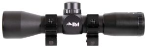Aim Sports JTM432B Tactical Compact Black Anodized 4x 32mm 1